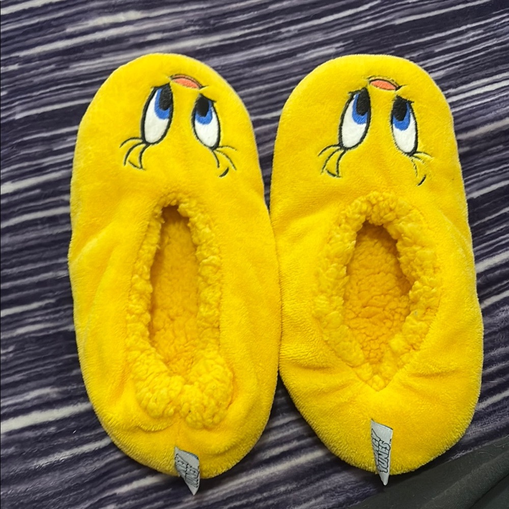 Warner Bros. Yellow One Piece Pajama